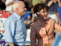 John McCain and Sarah Palin