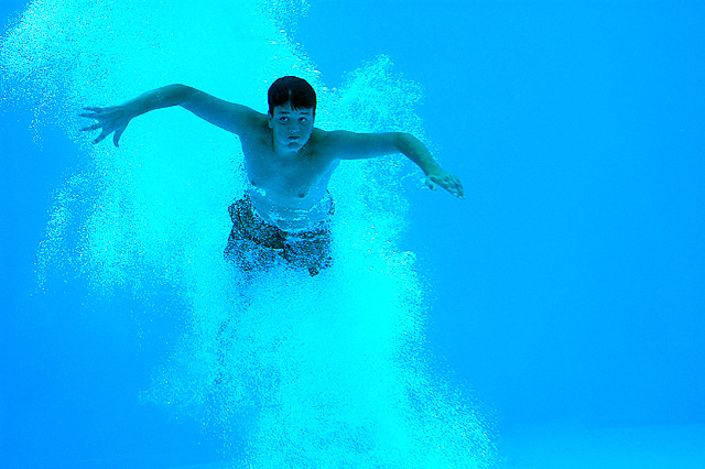 Surrounded by Blue