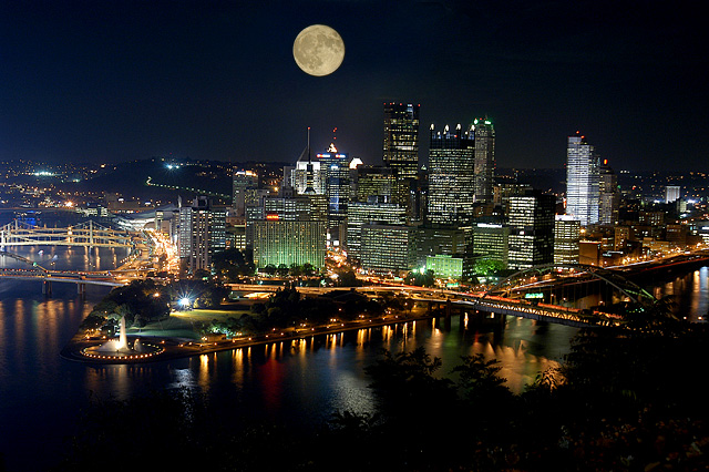 Moon Over Pittsburgh