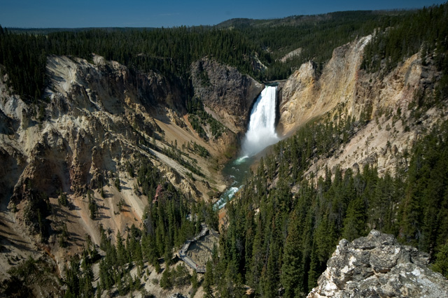 Lower Falls at Yellowstone
